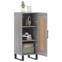 Engineered wood gray Sonoma sideboard 34.5x34x90 cm by vidaXL, Sideboards - Ref: Foro24-830474, Price: 67,63 €, Discount: %