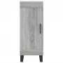 Engineered wood gray Sonoma sideboard 34.5x34x90 cm by vidaXL, Sideboards - Ref: Foro24-830474, Price: 67,63 €, Discount: %