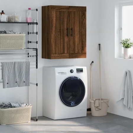 Brown oak engineered wood wall cabinet 69.5x34x90 cm by vidaXL, Sideboards - Ref: Foro24-830411, Price: 65,95 €, Discount: %