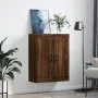Brown oak engineered wood wall cabinet 69.5x34x90 cm by vidaXL, Sideboards - Ref: Foro24-830411, Price: 65,95 €, Discount: %