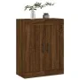 Brown oak engineered wood wall cabinet 69.5x34x90 cm by vidaXL, Sideboards - Ref: Foro24-830411, Price: 65,95 €, Discount: %