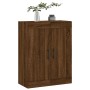 Wandschrank aus braunem Eichenholzwerkstoff, 69,5 x 34 x 90 cm von vidaXL, Sideboards - Ref: Foro24-830411, Preis: 66,85 €, R...