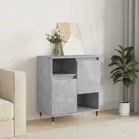 Concrete gray plywood sideboard 60x35x70 cm by vidaXL, Sideboards - Ref: Foro24-831184, Price: 59,18 €, Discount: %