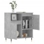 Concrete gray plywood sideboard 60x35x70 cm by vidaXL, Sideboards - Ref: Foro24-831184, Price: 60,17 €, Discount: %
