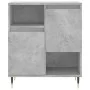 Betongraues Sperrholz-Sideboard 60x35x70 cm von vidaXL, Sideboards - Ref: Foro24-831184, Preis: 59,18 €, Rabatt: %