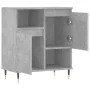Betongraues Sperrholz-Sideboard 60x35x70 cm von vidaXL, Sideboards - Ref: Foro24-831184, Preis: 59,18 €, Rabatt: %
