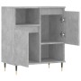 Concrete gray plywood sideboard 60x35x70 cm by vidaXL, Sideboards - Ref: Foro24-831184, Price: 60,17 €, Discount: %