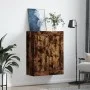 Armario de pared madera ingeniería roble ahumado 69,5x34x90 cm de vidaXL, Aparadores - Ref: Foro24-830401, Precio: 66,83 €, D...