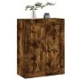 Wandschrank Holzwerkstoff Räuchereiche 69,5x34x90 cm von vidaXL, Sideboards - Ref: Foro24-830401, Preis: 66,83 €, Rabatt: %