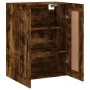 Armario de pared madera ingeniería roble ahumado 69,5x34x90 cm de vidaXL, Aparadores - Ref: Foro24-830401, Precio: 66,83 €, D...