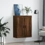 Armario de pared madera ingeniería roble marrón 69,5x34x90 cm de vidaXL, Aparadores - Ref: Foro24-830403, Precio: 72,60 €, De...