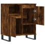 Sideboard aus geräuchertem Eichensperrholz, 60 x 35 x 70 cm von vidaXL, Sideboards - Ref: Foro24-831201, Preis: 68,06 €, Raba...
