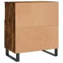 Sideboard aus geräuchertem Eichensperrholz, 60 x 35 x 70 cm von vidaXL, Sideboards - Ref: Foro24-831201, Preis: 67,20 €, Raba...