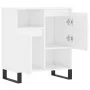 Aparador de madera contrachapada blanco brillante 60x35x70 cm de vidaXL, Aparadores - Ref: Foro24-831198, Precio: 71,73 €, De...