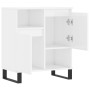 Hochglanzweißes Sperrholz-Sideboard 60x35x70 cm von vidaXL, Sideboards - Ref: Foro24-831198, Preis: 72,64 €, Rabatt: %