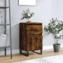 Smoked oak engineered wood sideboard 40x35x70 cm by vidaXL, Sideboards - Ref: Foro24-831174, Price: 54,58 €, Discount: %