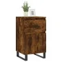 Smoked oak engineered wood sideboard 40x35x70 cm by vidaXL, Sideboards - Ref: Foro24-831174, Price: 54,58 €, Discount: %