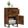 Sideboard aus geräuchertem Eichenholzwerkstoff, 40 x 35 x 70 cm von vidaXL, Sideboards - Ref: Foro24-831174, Preis: 55,25 €, ...