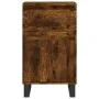 Smoked oak engineered wood sideboard 40x35x70 cm by vidaXL, Sideboards - Ref: Foro24-831174, Price: 54,58 €, Discount: %