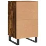 Smoked oak engineered wood sideboard 40x35x70 cm by vidaXL, Sideboards - Ref: Foro24-831174, Price: 54,58 €, Discount: %