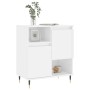 Sideboard aus glänzendem weißem Sperrholz 60x35x70 cm von vidaXL, Sideboards - Ref: Foro24-831182, Preis: 69,32 €, Rabatt: %