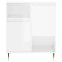 Sideboard aus glänzendem weißem Sperrholz 60x35x70 cm von vidaXL, Sideboards - Ref: Foro24-831182, Preis: 68,43 €, Rabatt: %