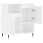Sideboard aus glänzendem weißem Sperrholz 60x35x70 cm von vidaXL, Sideboards - Ref: Foro24-831182, Preis: 69,32 €, Rabatt: %