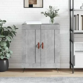 Concrete gray engineered wood sideboard 69.5x34x90 cm by vidaXL, Sideboards - Ref: Foro24-830168, Price: 75,48 €, Discount: %