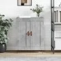Concrete gray engineered wood sideboard 69.5x34x90 cm by vidaXL, Sideboards - Ref: Foro24-830168, Price: 75,48 €, Discount: %