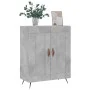 Concrete gray engineered wood sideboard 69.5x34x90 cm by vidaXL, Sideboards - Ref: Foro24-830168, Price: 75,48 €, Discount: %