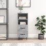 Sideboard aus grauem Betonsperrholz 34,5x34x90 cm von vidaXL, Sideboards - Ref: Foro24-828664, Preis: 50,72 €, Rabatt: %