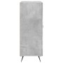 Betongraues Sideboard aus Holzwerkstoff, 69,5 x 34 x 90 cm von vidaXL, Sideboards - Ref: Foro24-830168, Preis: 76,40 €, Rabat...