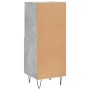 Sideboard aus grauem Betonsperrholz 34,5x34x90 cm von vidaXL, Sideboards - Ref: Foro24-828664, Preis: 50,72 €, Rabatt: %
