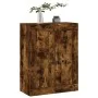 Wandschrank aus geräuchertem Eichenholzwerkstoff, 69,5 x 34 x 90 cm von vidaXL, Sideboards - Ref: Foro24-830409, Preis: 63,83...