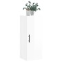 Bright white wall cabinet 34.5x34x90 cm by vidaXL, Sideboards - Ref: Foro24-828878, Price: 56,17 €, Discount: %