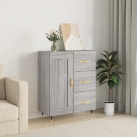 Sonoma Sideboard aus grauem Holzwerkstoff 69,5x34x90 cm von vidaXL, Sideboards - Ref: Foro24-830242, Preis: 76,82 €, Rabatt: %