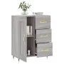 Engineered wood sideboard in Sonoma grey, 69.5x34x90 cm by vidaXL, Sideboards - Ref: Foro24-830242, Price: 76,82 €, Discount: %