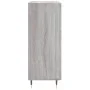 Engineered wood sideboard in Sonoma grey, 69.5x34x90 cm by vidaXL, Sideboards - Ref: Foro24-830242, Price: 76,82 €, Discount: %