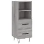 Engineered wood gray Sonoma sideboard 34.5x34x90 cm by vidaXL, Sideboards - Ref: Foro24-828666, Price: 46,73 €, Discount: %
