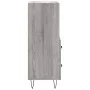 Engineered wood gray Sonoma sideboard 34.5x34x90 cm by vidaXL, Sideboards - Ref: Foro24-828666, Price: 46,73 €, Discount: %