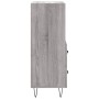 Sonoma Sideboard aus grauem Holzwerkstoff 34,5x34x90 cm von vidaXL, Sideboards - Ref: Foro24-828666, Preis: 52,44 €, Rabatt: %