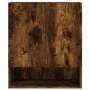 Smoked oak engineered wood wall cabinet 60x31x70 cm by vidaXL, Lockers and storage cabinets - Ref: Foro24-829929, Price: 47,0...