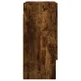 Smoked oak engineered wood wall cabinet 60x31x70 cm by vidaXL, Lockers and storage cabinets - Ref: Foro24-829929, Price: 47,0...