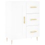 Weißes Sideboard aus Holzwerkstoff, 69,5 x 34 x 90 cm von vidaXL, Sideboards - Ref: Foro24-830244, Preis: 94,67 €, Rabatt: %