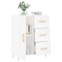 Weißes Sideboard aus Holzwerkstoff, 69,5 x 34 x 90 cm von vidaXL, Sideboards - Ref: Foro24-830244, Preis: 94,67 €, Rabatt: %