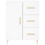 Weißes Sideboard aus Holzwerkstoff, 69,5 x 34 x 90 cm von vidaXL, Sideboards - Ref: Foro24-830244, Preis: 94,67 €, Rabatt: %