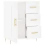 Weißes Sideboard aus Holzwerkstoff, 69,5 x 34 x 90 cm von vidaXL, Sideboards - Ref: Foro24-830244, Preis: 93,53 €, Rabatt: %