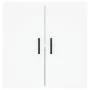 Engineered wood white wall cabinet 60x31x60 cm by vidaXL, Lockers and storage cabinets - Ref: Foro24-829964, Price: 56,82 €, ...