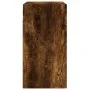 Smoked oak engineered wood wall cabinet 60x31x60 cm by vidaXL, Lockers and storage cabinets - Ref: Foro24-829985, Price: 53,2...