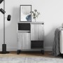 Aparador de madera contrachapada gris Sonoma 60x35x70 cm de vidaXL, Aparadores - Ref: Foro24-831202, Precio: 70,53 €, Descuen...